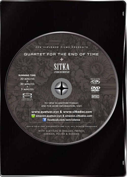 Quartet for the End of Time (DVD w/bonus film Sitka: A Piano Documentary)