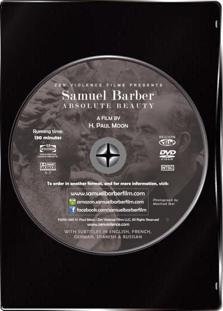 Samuel Barber: Absolute Beauty (DVD)